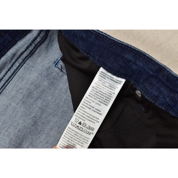 Signature by Levi Strauss & Co. Women's Blue Shaping Skinny Jeans Plus Size 24 - Picture 6 of 8